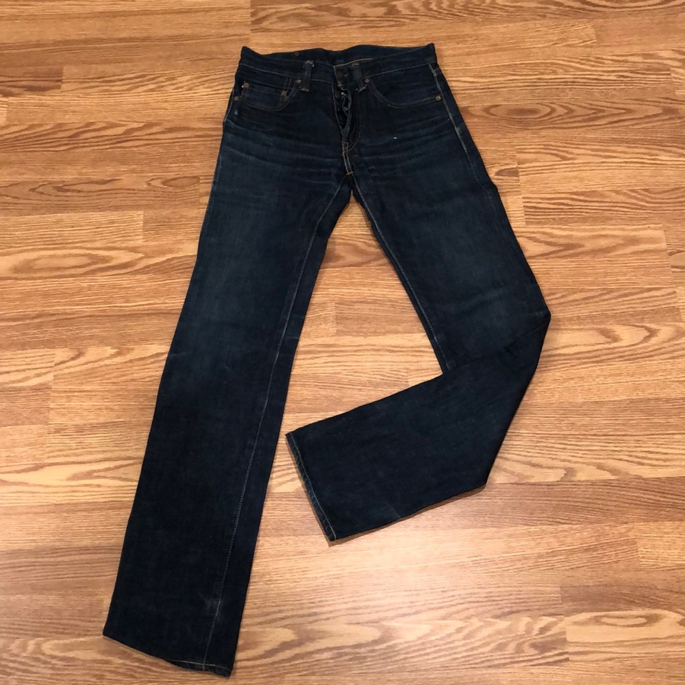 Japanese momotaro raw denim men